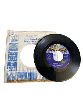 The Jackson 5 "Mama's Pearl" & " Darling Dear"45 RPM Vinyl Record